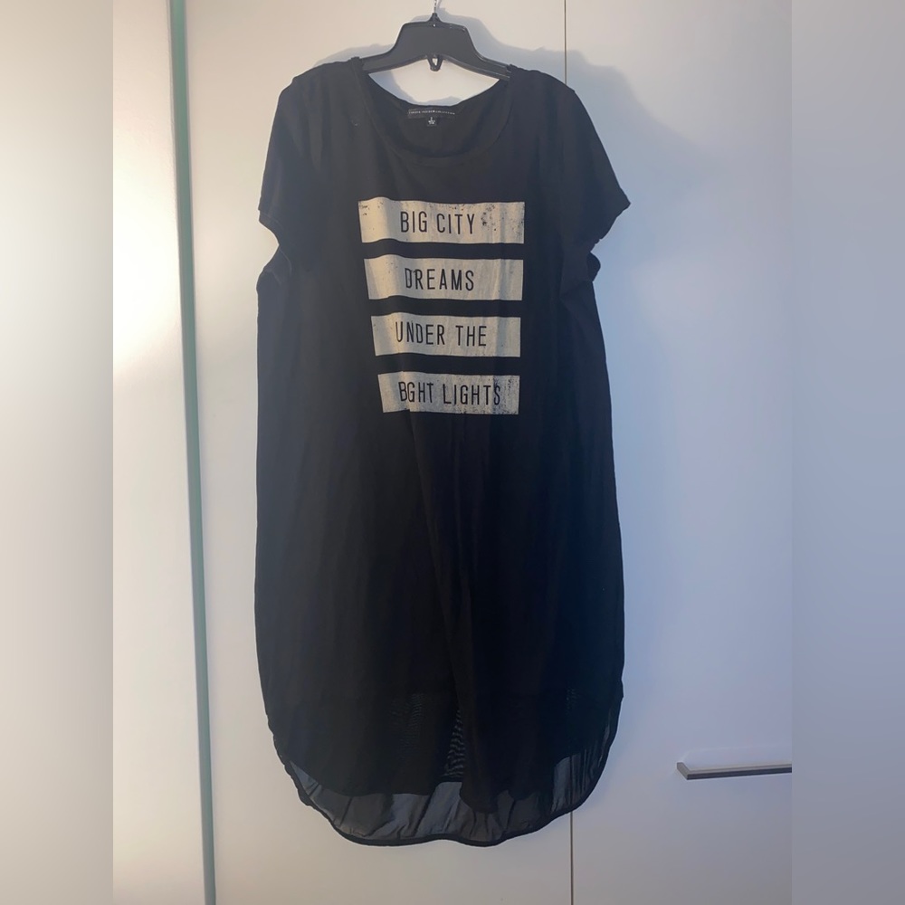 Torrid graphic Tshirt dress (Size 2)